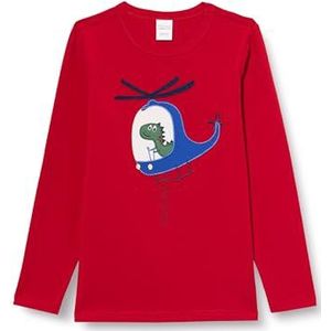 Fred's World - Shirt - Blauw Groen Rood Wit - Lange Mouw
