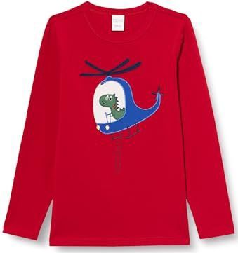 Fred's World - Shirt - Blauw Groen Rood Wit - Lange Mouw