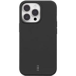 Aiino Allure Hoes voor iPhone 13 Pro, vloeibare siliconen hoes met magneten voor iPhone 13 Pro, stootvast en krasbestendig, magnetische uitlijning, zwart
