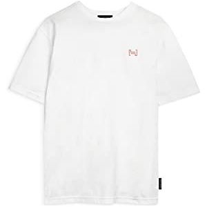 HAWKERS - T-shirt voor dames en heren, T-shirt met korte mouwen van 100% katoen, sportkleding gemaakt in Europa.