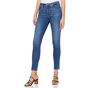 Wrangler Skinny jeans voor dames - blauw - 25 W/30 L