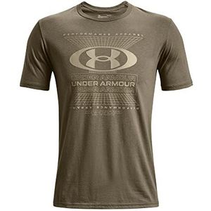 Under Armour Heren Symbool Grid shirt met korte mouwen