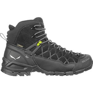 Salewa Heren MS Alp Trainer Mid Gore-TEX Wandelschoenen, Black/Black, 47 EU