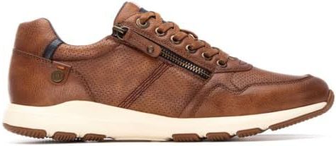 Refresh - 17321801-CAMEL - Trainers - Bruin - Plat - Veters en Ritssluiting
