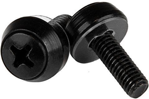 StarTech - M5 x 12mm - Schroeven - Zwart - 100 stuks pak