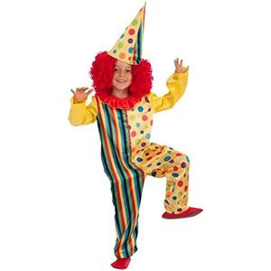 Carnival Toys – Clown kostuum voor kinderen, meerkleurig, één maat, 66019