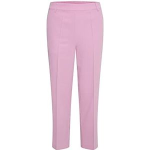 Kaffe Kasakura Hw Cropped broek voor dames, Roze glazuur, 62