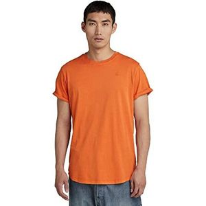 7067781925 Lash T-Shirt heren T-shirts, Oranje (Burned Orange Gd 2653-d155), S