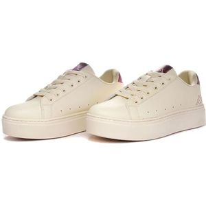 KAPPA Logo Isabel Sneakers, dames, beige LT-paars, 38 EU