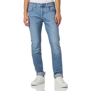 G-STAR RAW 3301 Slim Jeans voor heren, faded niagara, 32W / 34L