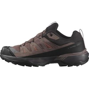 Salomon Dames X Ultra 360 Leather Gore-tex wandelschoen, cognac Peppercorn Black, 36.50 EU