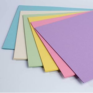 House of Card & Paper A4 160 gsm kaart - regenboog pastel gekleurde kaart (Pack van 50 vellen)