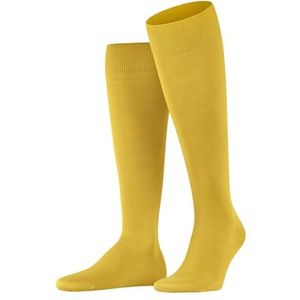 FALKE Heren Climate Wool duurzame lyocell wol herenkousen zeer ademend warm droog milieuvriendelijk 1 paar sokken, geel (Mimosa 1265), 39-40