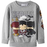 NAME IT - NMMOSMUS BATMAN - Sweatshirt - Beige / Grijs Gemêleerd / Donkerrood / Zwart
