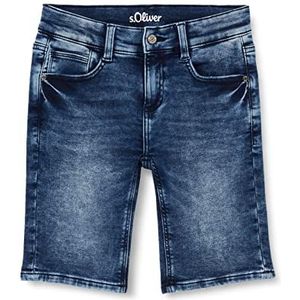 s.Oliver Jeans voor jongens, bermuda, Seattle slim fit, blauw, 140 cm