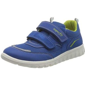 Superfit Sport7 Mini loopschoenen voor jongens, blauw, groen, 21 EU