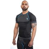 Stark - Soul - Functioneel Shirt - Turquoise - Grijs - Antraciet