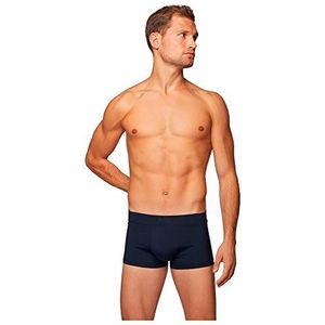 BOSS Trunk CW Energy sneldrogende boxershorts voor heren, van stretch-microvezel met logo op de tailleband, donkerblauw, S