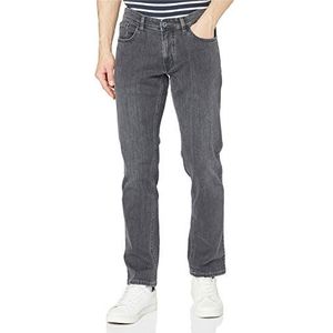 Hattric heren straight jeans, grijs (lichtgrijs 7), 35W x 36L