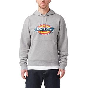 Dickies Heren Tricolor DWR Pullover Fleece Hooded Sweatshirt, Hei Grijs, M