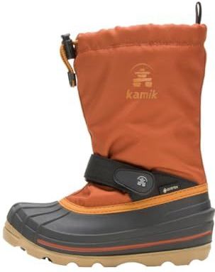 Kamik - Waterbug8g - Jeugdsneeuwlaarzen - Zwart - Nylon - Waterdicht