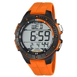 Calypso Horloges heren polshorloge digitaal kwarts plastic K5607/1