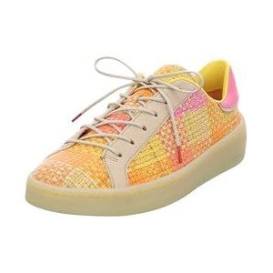 Think! dames KUMI chromfrei gegerbte nachhaltige Halbschuhe, FUXIA/KOMBI 9040