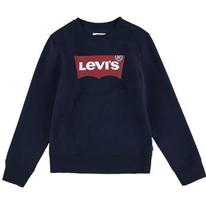 Levi's - Batwing - Babysweater - Ronde Hals - Fleece - Zwart - 60% Katoen, 40% Polyester