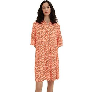 TOM TAILOR Dames Jurk 1035862, 31119 - Red Floral Design, 42