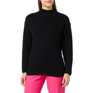 HUGO Sandrickyn gebreide sweater voor dames, zwart 1, M