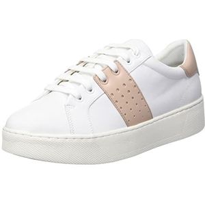 Geox D Skyely Sneakers voor meisjes, Wit Nude, 31 EU