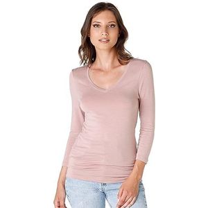 LOVABLE T-shirt voor dames, roze poeder, S