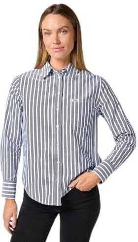 1 PKT-shirt, Donkerblauw, L
