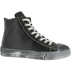 Andrea Conti Damessneakers, Zwart Dirty, 36 EU