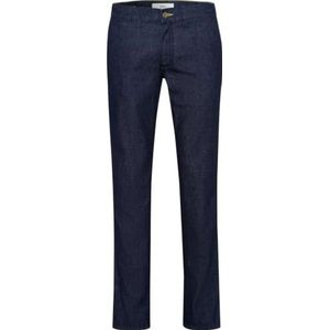 Style Fabio Fd Denim-chino met hoogwaardige stylingdetails, Donkerblauw, 34W x 36L