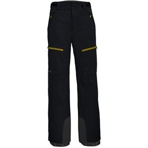 killtec Heren skibroek/functionele broek met randbescherming en sneeuwvanger KSW 51 MN SKI PNTS, zwart-blauw, 4XL, 42003-000