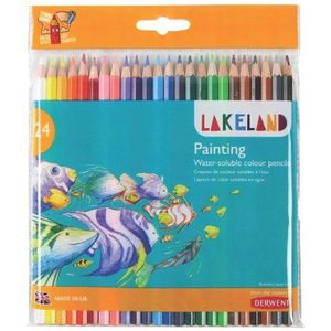 Derwent Lakeland Schilderen potloden 24 Stuk multicolor