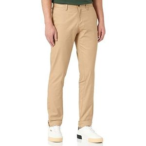 GANT Heren HALLDEN TECH PREP chino's vrijetijdsbroek, donker kaki, 34-30