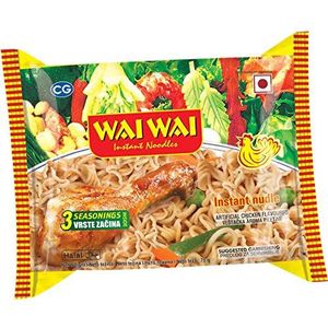 Wai Wai Kip Smaak Ogenblik Noedels 40 Pakken van 75 g