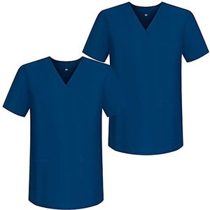 MISEMIYA - Verpakking van 2 stuks, unisex, gezondheidsuniformen, uniform, medische uniform, ref. 817 x 2
