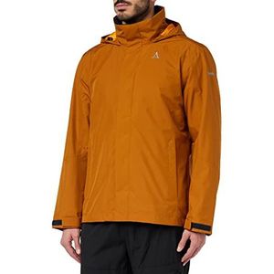 Schöffel 3-in-1 herenjack Partinello M, wind- en waterdichte winterjas met apart te gebruiken fleecejack, comfortabele regenjas met verstelbare capuchon