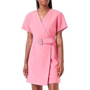HUGO Kabusas Dress, Medium Pink662, 42, Medium Pink662, 42