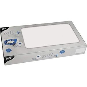 Papstar, 20 dekens, stofachtig, vlies ""soft selection plus"" 80 cm x 80 cm wit, #84914, wit