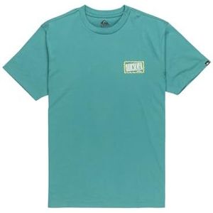 Quiksilver - Ev Gotam Foam - T-shirt - Groen - Korte Mouwen - Jongens 16 Years