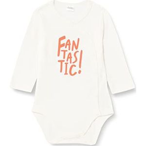 Pinokio Baby-jongens bodysuits lange mouwen buttoned ondergoed, ecru oranje flip, 62 cm