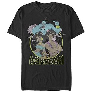 Disney Aladdin - Grunge Agrabah Unisex Crew neck T-Shirt Black S