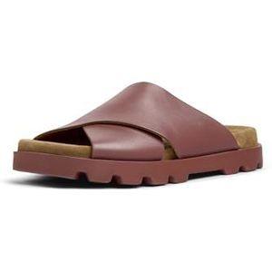CAMPER Dames Brutus K201321 X-Strap sandaal, rood 018, 35 EU, Rood 018, 35 EU