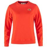 Fjällräven - Vardag Sweater - Trui - Flame Orange - 100% Biologisch Katoen