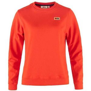 Fjällräven - Vardag Sweater - Trui - Flame Orange - 100% Biologisch Katoen