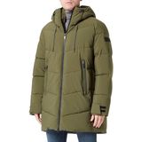 Moderne Gewatteerde Parka - Zwart - 100% Gerecycled - Waterbestendig